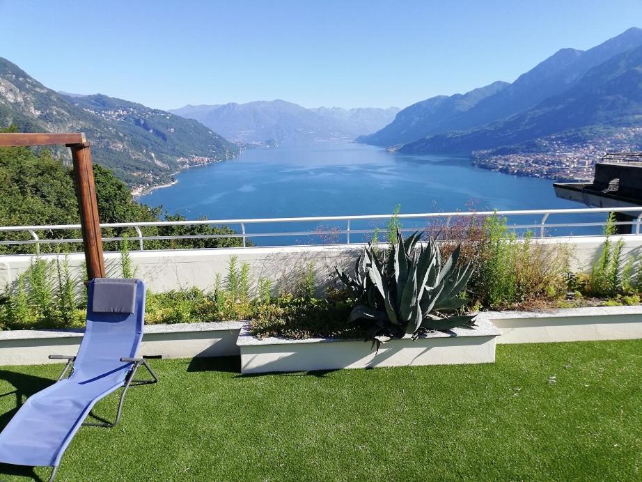 Attico With Big Terrace In Residence With Pool Valbrona Luaran gambar